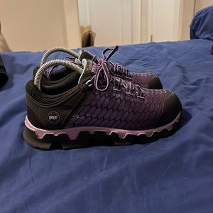 Timberland Pro Steel Toe Womens Shoes Purple
